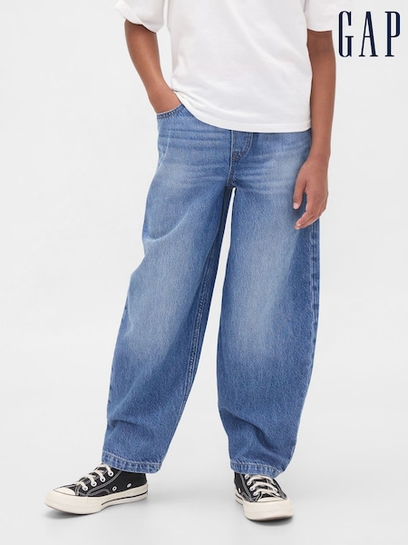 Gap Blue Easy Baggy Barrel Jeans (4-13yrs) (4-13yrs) (G07304) | £30
