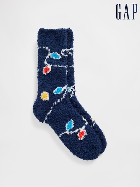Gap Navy Blue Cosy Socks (G07337) | £7