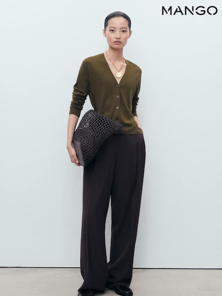 Mango Green Cardigan Lucca (G07475) | £33