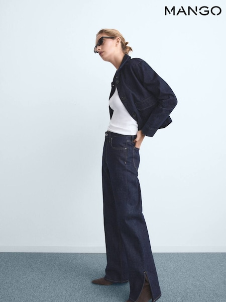 Mango Blue Anais Jeans (G07501) | £46