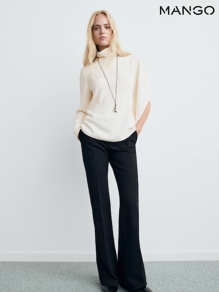 Mango White Blouse Luna (G07504) | £36