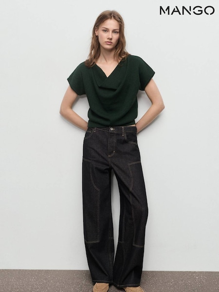 Mango Green Watecami Sweater (G07604) | £36