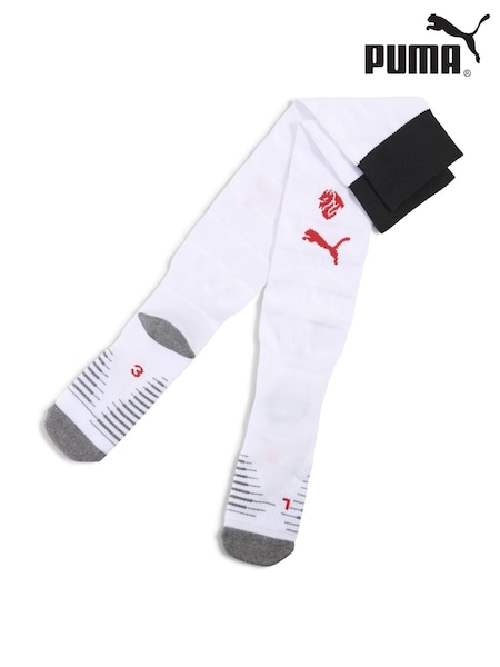 Puma White AC Milan 25/26 Mens Socks (G07713) | £20
