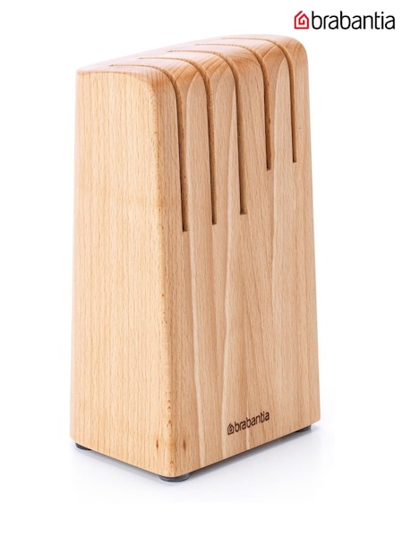 Brabantia Profile Wooden Knife Block (G07770) | £55