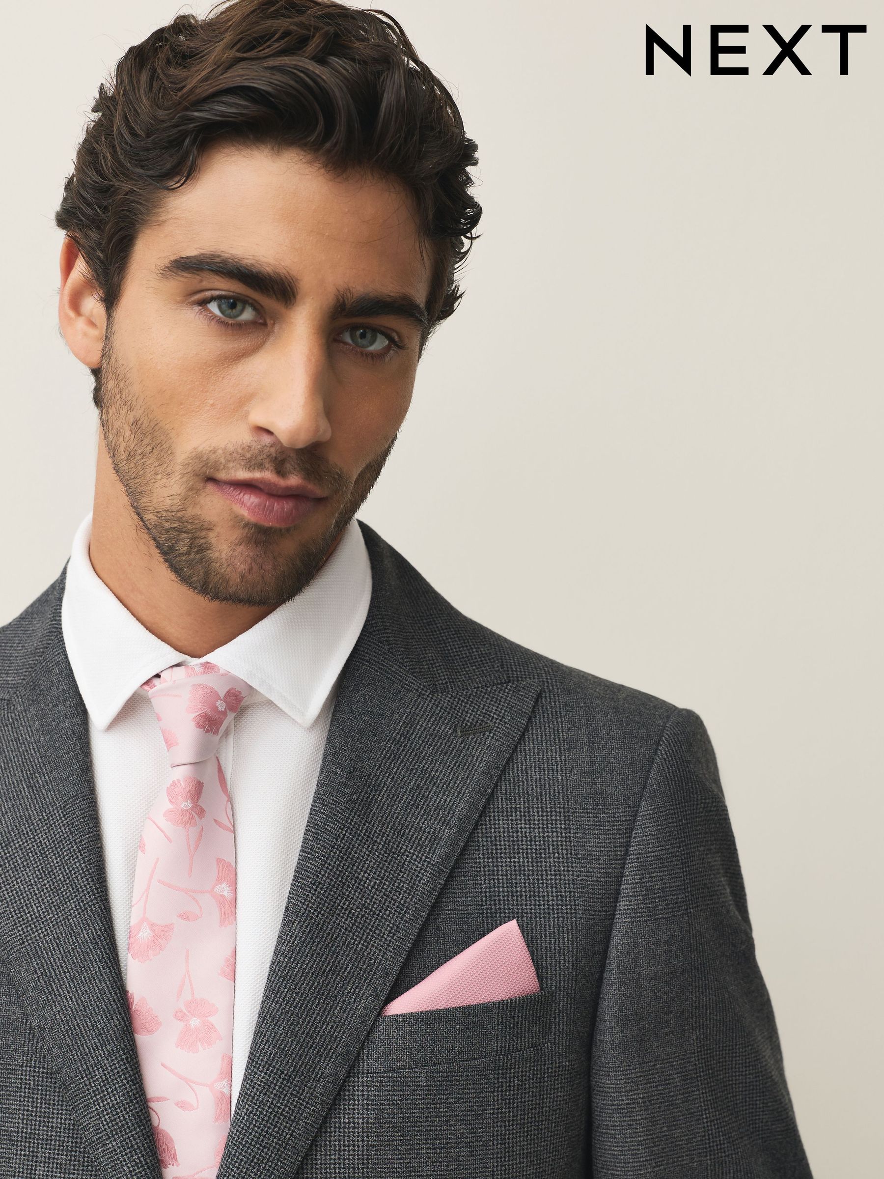 next tie pocket square