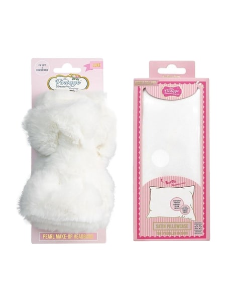 Danielle Creations Makeup Headband & Satin Pillow Case Set (G09291) | £20
