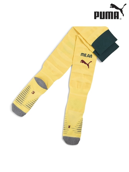Puma Yellow AC Milan 25/26 Mens Socks (G09297) | £20