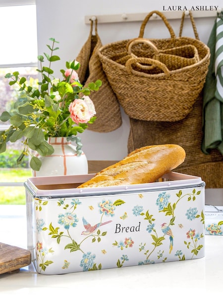 Elveden White Bread Bin (G09425) | £35