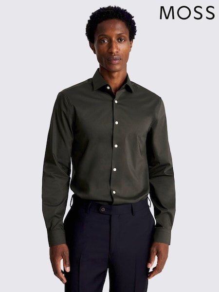 MOSS Slim Fit Stretch Shirt (G09443) | £35