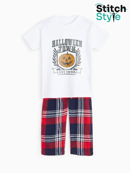 Personalised Toddlers Bl Halloween Pyjamas By Stitchstyle (G09453) | £35