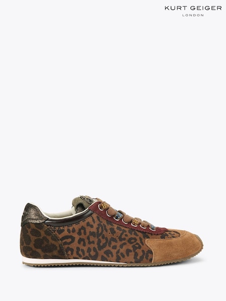 Kurt Geiger London Islington Brown Trainers (G09500) | £169