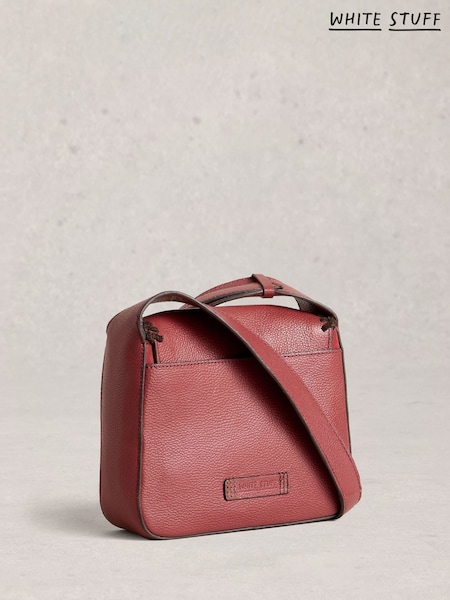 White Stuff Red Isabelle Satchel Bag (G09688) | £75