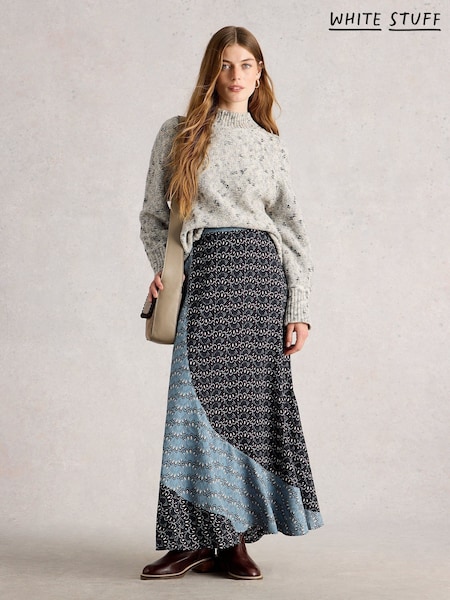 White Stuff Blue Sara Maxi Skirt (G09714) | £65