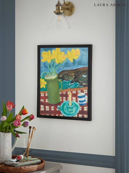 Yellow A Cornish View 73 x 103 cm Small Frame (G09815) | £70