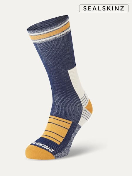 Sealskinz Norwich Waterproof Cold Weather Mid Length Hiking Socks (G09992) | £50