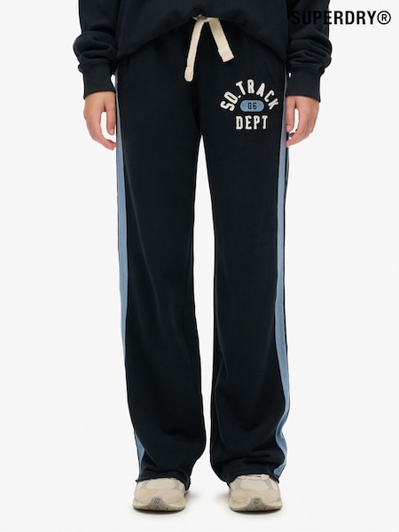 Superdry Blue Athletic Essentials Hockey Joggers (G10043) | £45