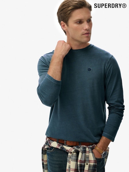 Superdry Blue Classic Essential Top (G10047) | £25