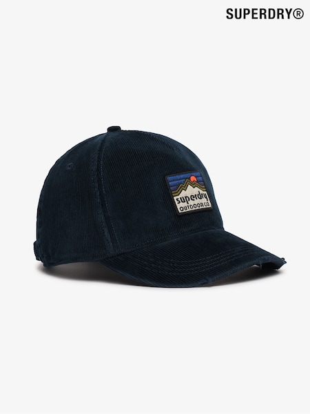 Superdry Blue Graphic Cord Trucker Cap (G10050) | £25
