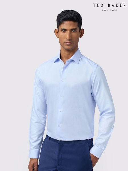 Ted Baker Tailoring Blue Triton Micro Dot Shirt (G10063) | £79
