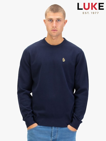 Luke 1977 Gerard 3 Knitted Jumper (G10171) | £45