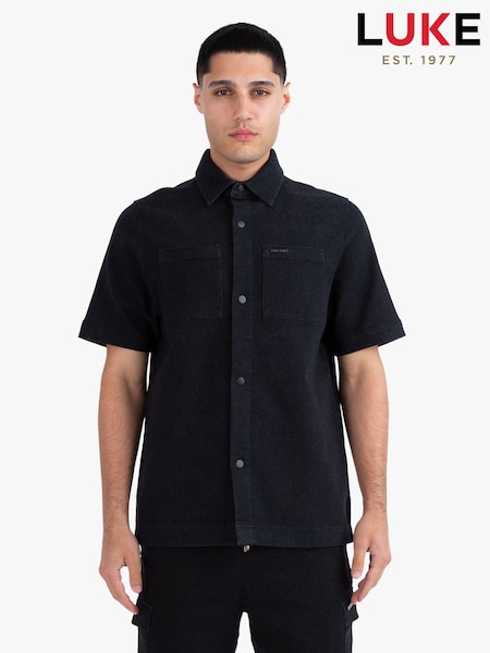 Luke 1977 Grey Scorpios Shirt (G10172) | £39