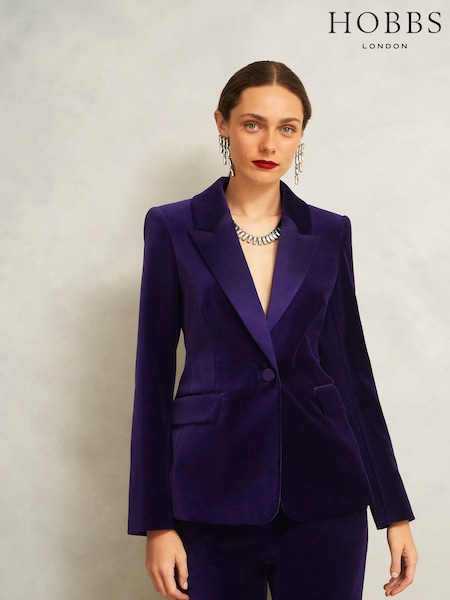 Hobbs Purple Heather Jacket (G10881) | £239