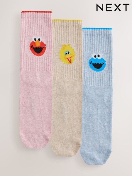 Sesame Street License Ankle Socks 3 Pack (G11173) | £12