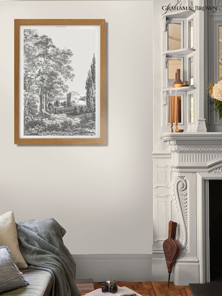 Graham & Brown Multicolour Stately Manor Mono Wood Frame (G11519) | £106