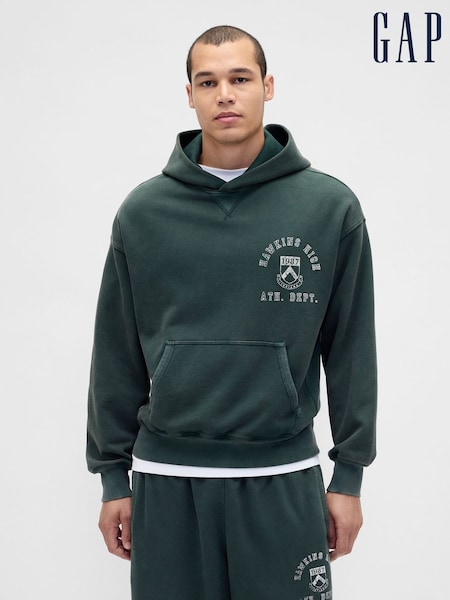 Gap Green Stranger Things Heavyweight Hoodie (G11680) | £95
