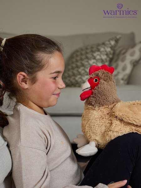Warmies Brown Large Hen Fully Heatable Plush Toy (G11761) | £24