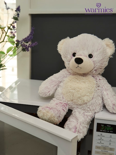 Warmies Pink Large Marshmallow Bear Fully Heatable Plush Toy (G11771) | £24