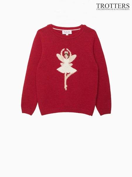Trotters London Red Fairy Jumper (G12013) | £62 - £65
