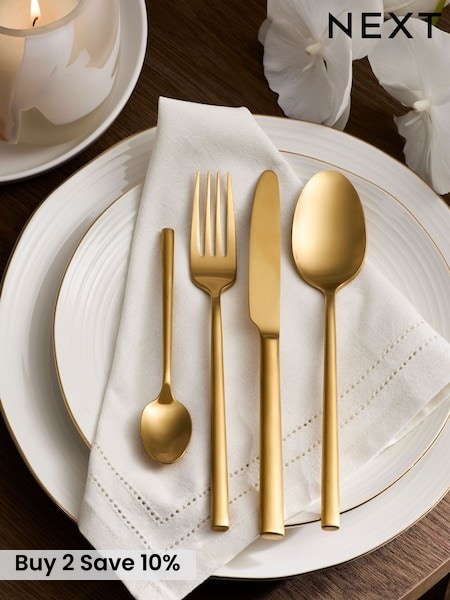 Evie Stainless Steel Cutlery Set