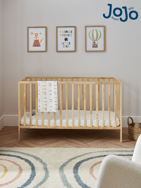 Ickle Bubba White Hartley Classic Cot Bed Cot (G12252) | £139