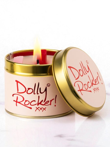 Lily-Flame Dolly Rocker Scented Candle Tin (G12544) | £11