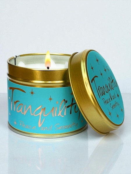 Lily-Flame Tranquility Scented Candle Tin (G12551) | £11