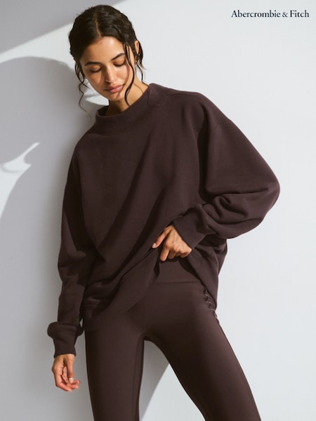 YPB Abercrombie & Fitch Brown Sweatshirt (G13229) | £60