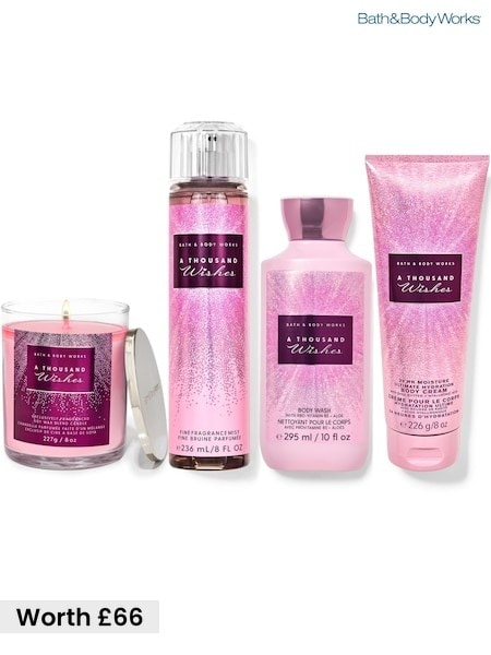 Bath & Body Works A Thousand Wishes Gift Set (Worth £66) (G13326) | £39