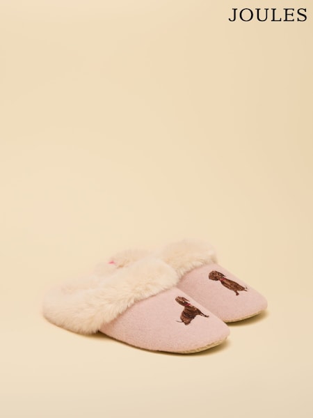 Pink Dog - Joules Slippet Luxe Slipper