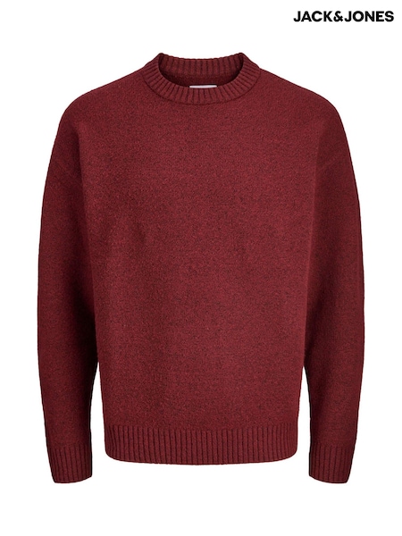 JACK & JONES Purple Long Sleeve Knitted Jumper (G14255) | £30