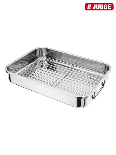 Judge Speciality Cookware Roasting Pan with Rack (G14358) | £21
