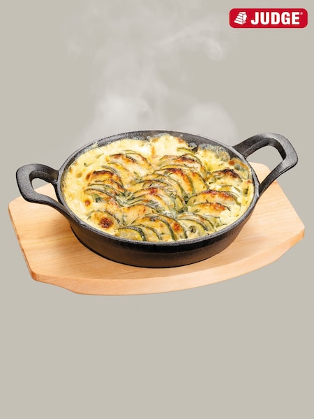 Judge Black Sizzle & Serve Cast Iron Gratin Dish (G14361) | £15