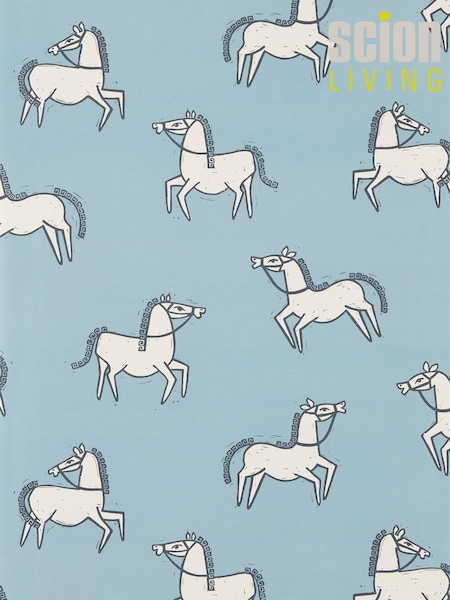 Scion Black Canter Oakham 10M Wallpaper (G14385) | £80