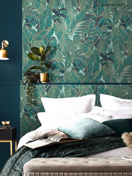 Graham & Brown Green Paradys 10M Wallpaper (G14440) | £95