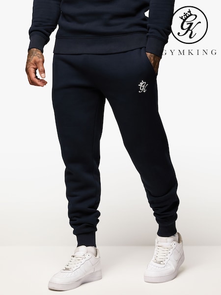 Gym King Blue Fundamental Fleece Joggers (G14788) | £45