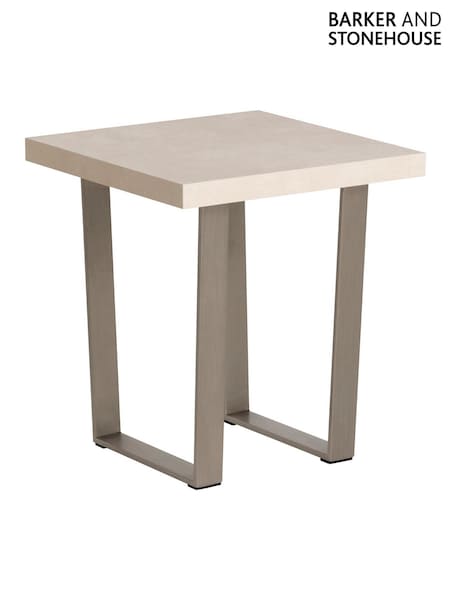 Barker and Stonehouse Brown Tate Square End Table (G14848) | £145