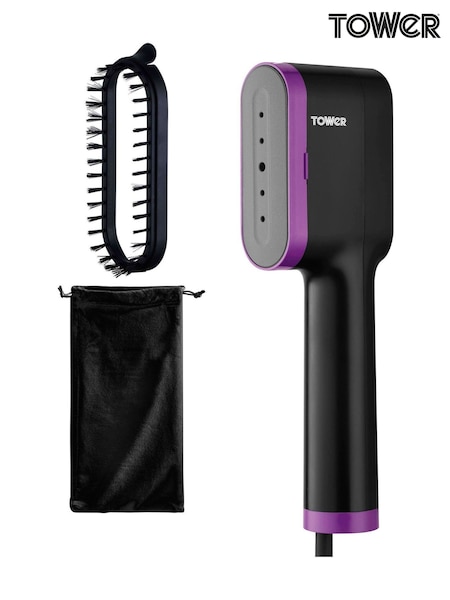 Tower Lilac Ceraglide Handheld Garment Steamer (G15296) | £40