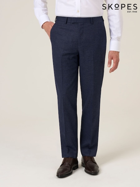 Skopes Blue Boyd Puppytooth Suit Tailored Trousers (G15558) | £60