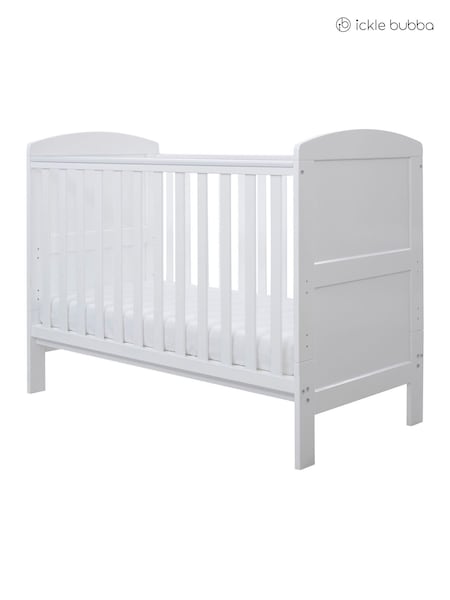 Ickle Bubba White Coleby Mini Cot Bed (G15704) | £170