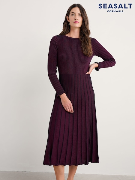 Seasalt Cornwall Pink Glass Stem Dress (G16045) | £96